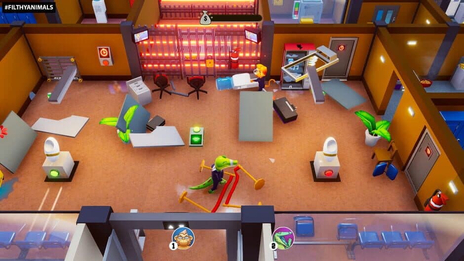 Скриншот 5 из Filthy Animals: Heist Simulator