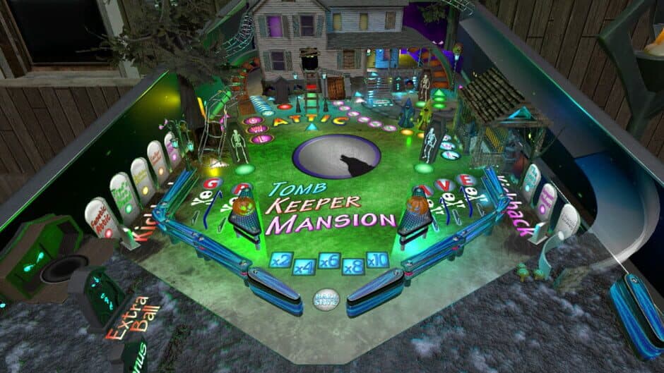 Скриншот 2 из Tomb Keeper Mansion Deluxe Pinball