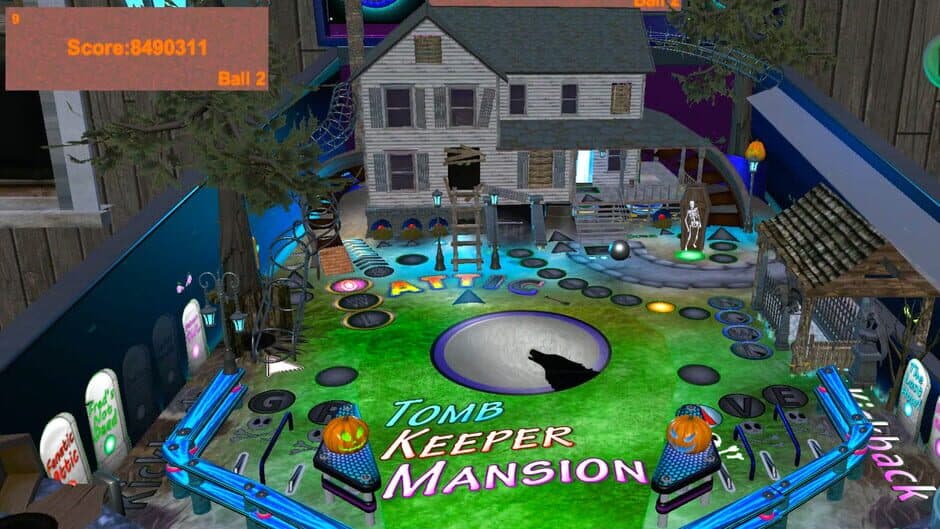 Скриншот 6 из Tomb Keeper Mansion Deluxe Pinball