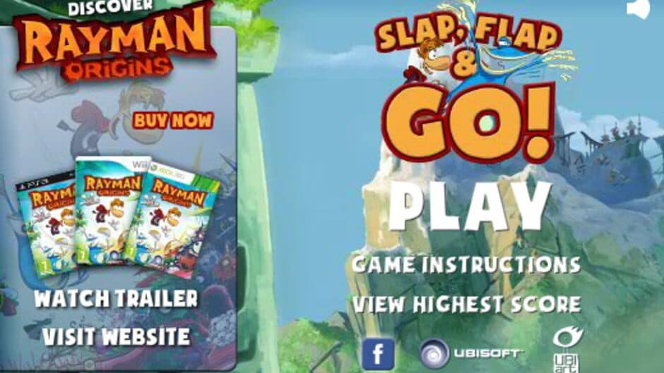 Скриншот 1 из Rayman: Slap, Flap, and Go!
