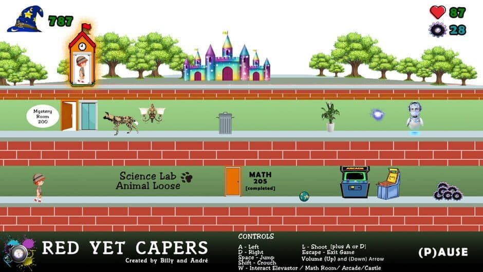Скриншот 1 из Red Yet Capers: Math vs Mayhem