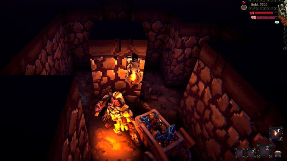 Скриншот 2 из Dwarven: Mining Dungeons