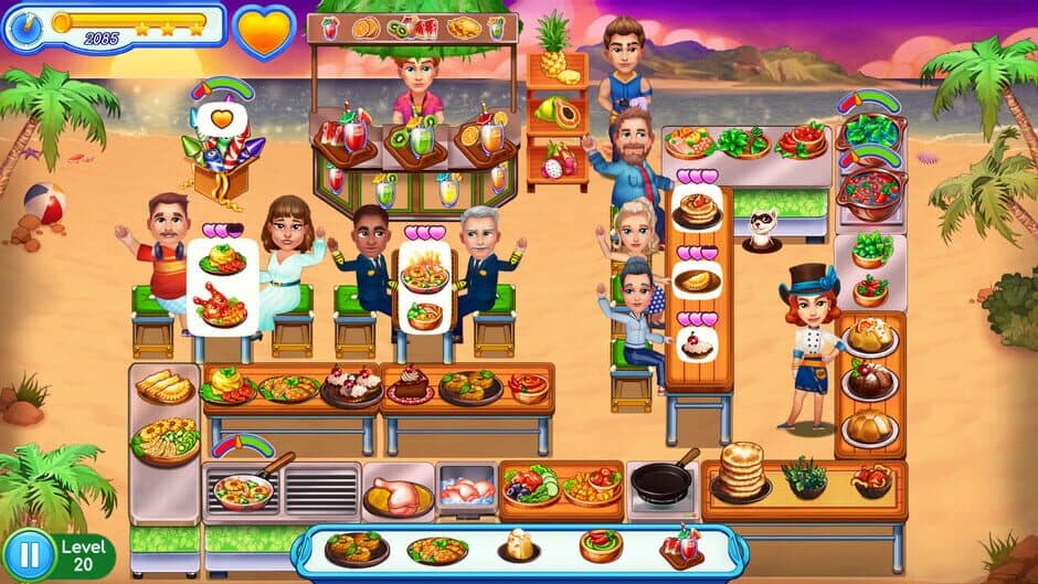 Скриншот 4 из Claire's Cruisin' Cafe: High Seas Cuisine