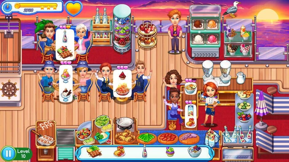 Скриншот 6 из Claire's Cruisin' Cafe: High Seas Cuisine