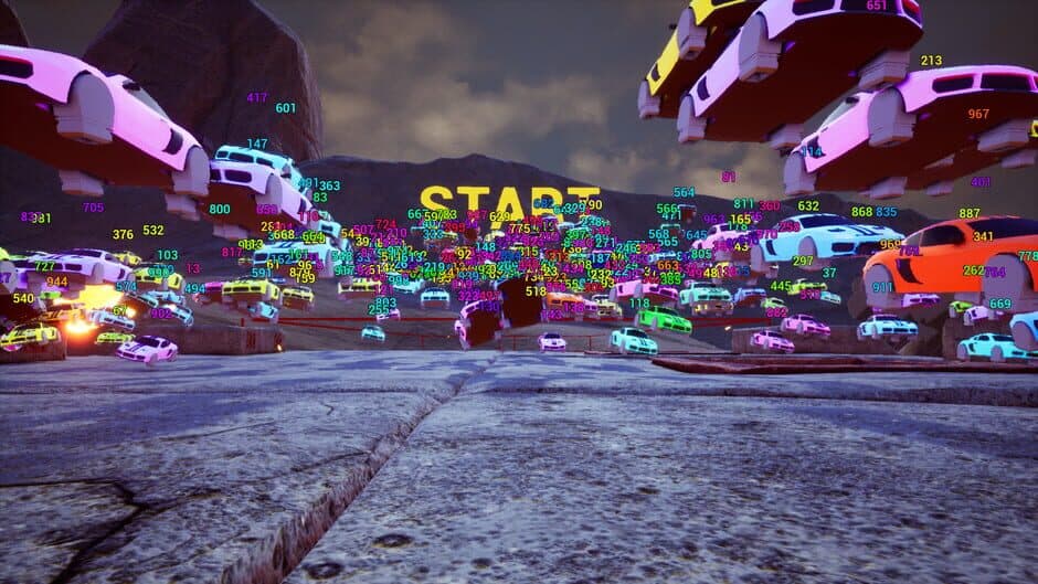 Скриншот 4 из Biggest Stream Hover Racing