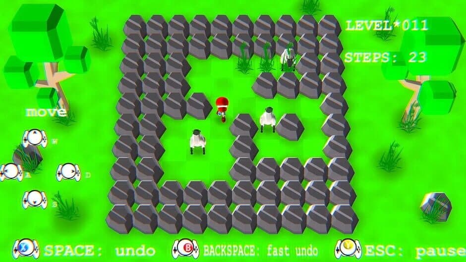 Скриншот 2 из Push the Sheep