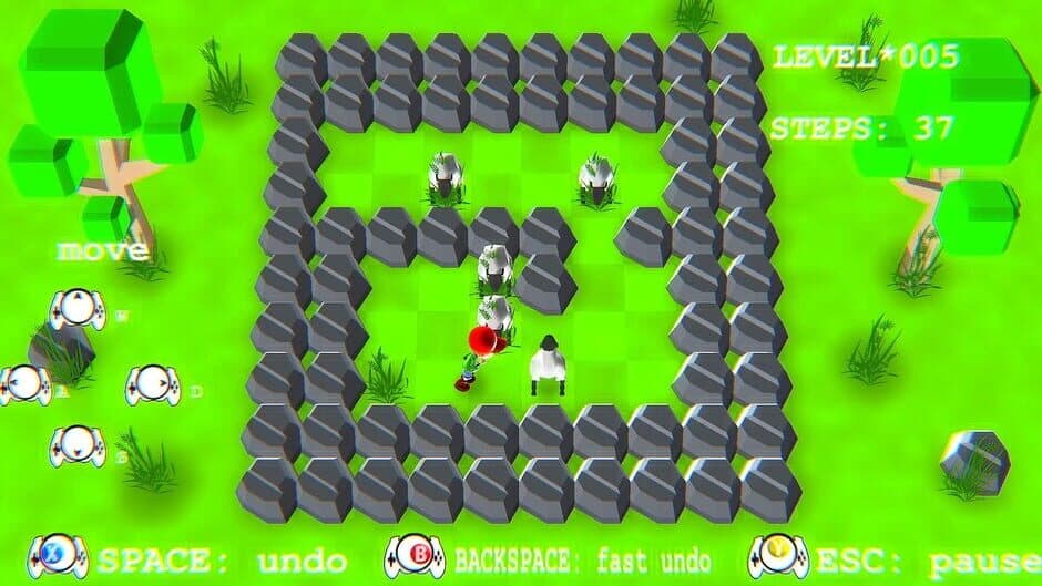 Скриншот 4 из Push the Sheep