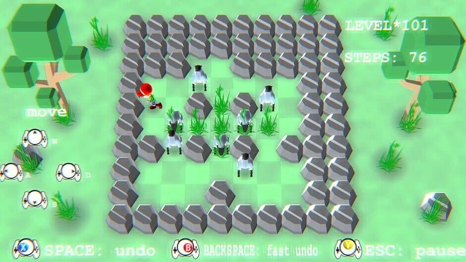 Скриншот 9 из Push the Sheep