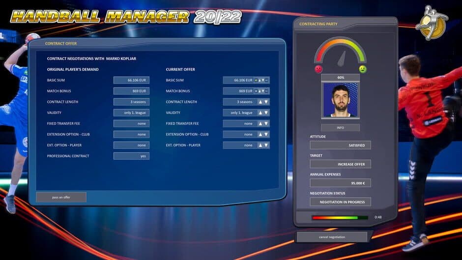 Скриншот 8 из Handball Manager 2022
