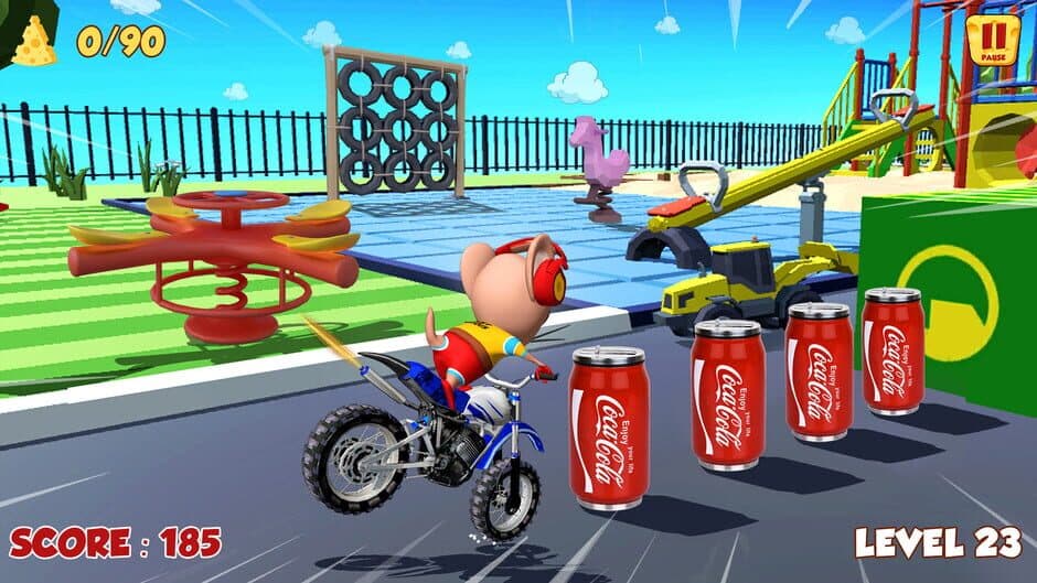 Скриншот 2 из Moto Mouse Stunt Mania