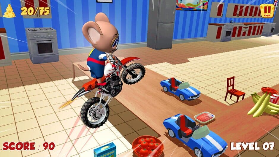 Скриншот 3 из Moto Mouse Stunt Mania