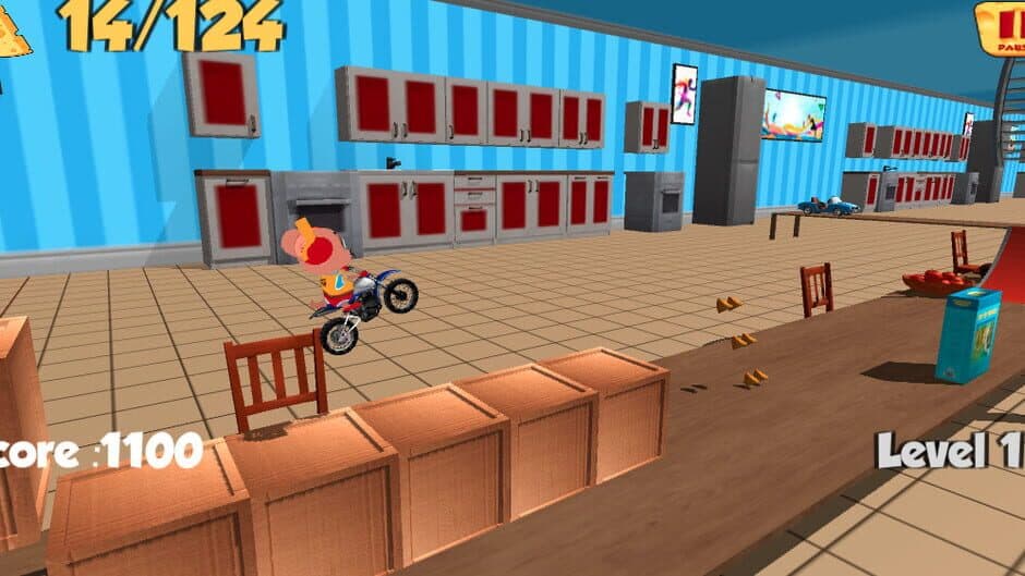 Скриншот 7 из Moto Mouse Stunt Mania