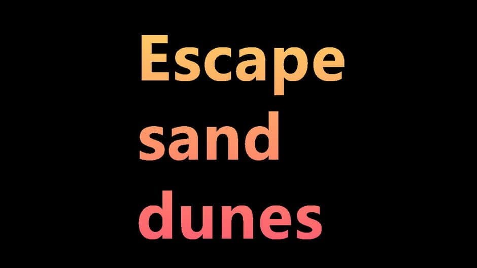 Скриншот 6 из Escape Sand Dunes