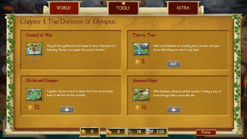 Скриншот 1 из The Chronicles of Hercules II: Wrath of Kronos