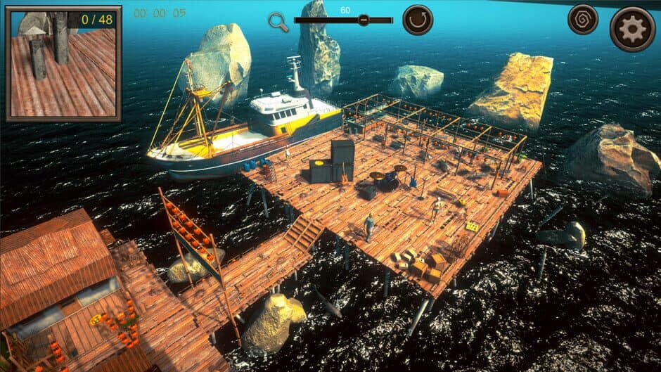 Скриншот 1 из Hidden Floating City Top-Down 3D
