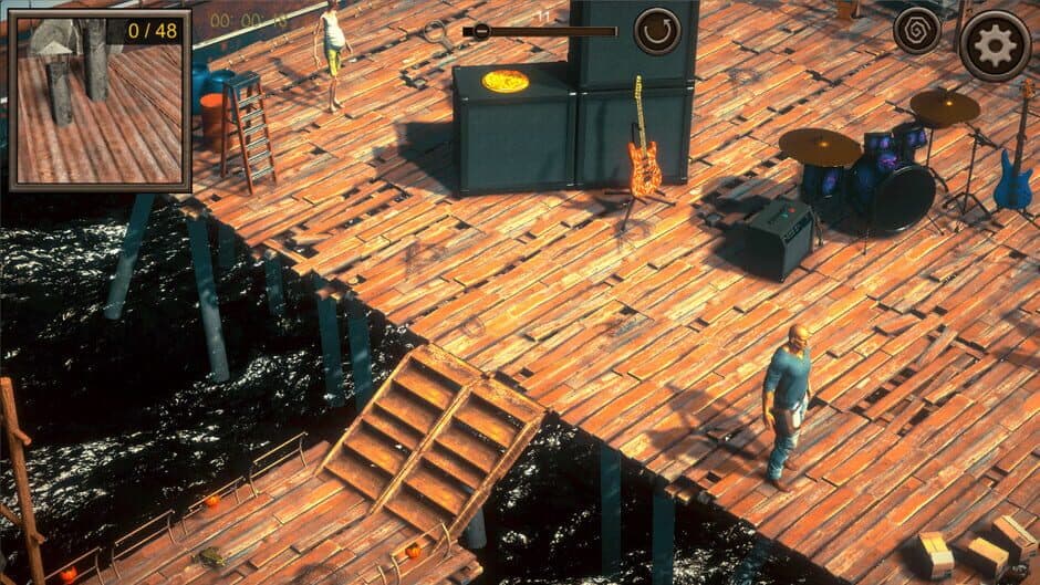 Скриншот 4 из Hidden Floating City Top-Down 3D