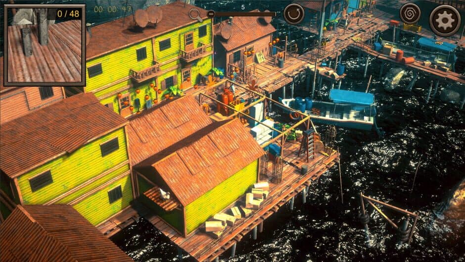 Скриншот 2 из Hidden Floating City Top-Down 3D