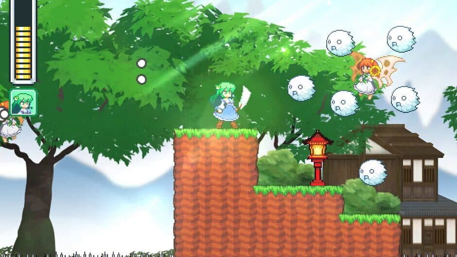 Скриншот 4 из Kaze no Noriko: Sanae-san no Yokai Taiji