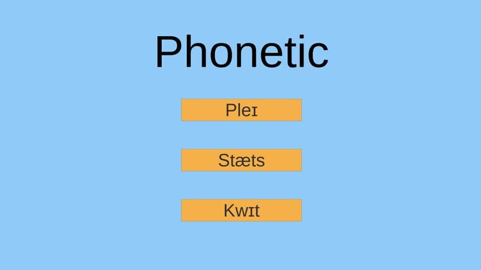 Скриншот 1 из Phonetic