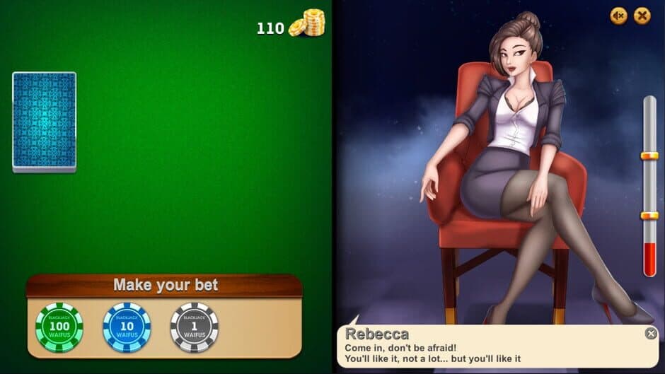 Скриншот 2 из BlackJack and Waifus