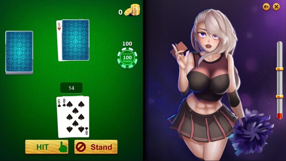 Скриншот 3 из BlackJack and Waifus