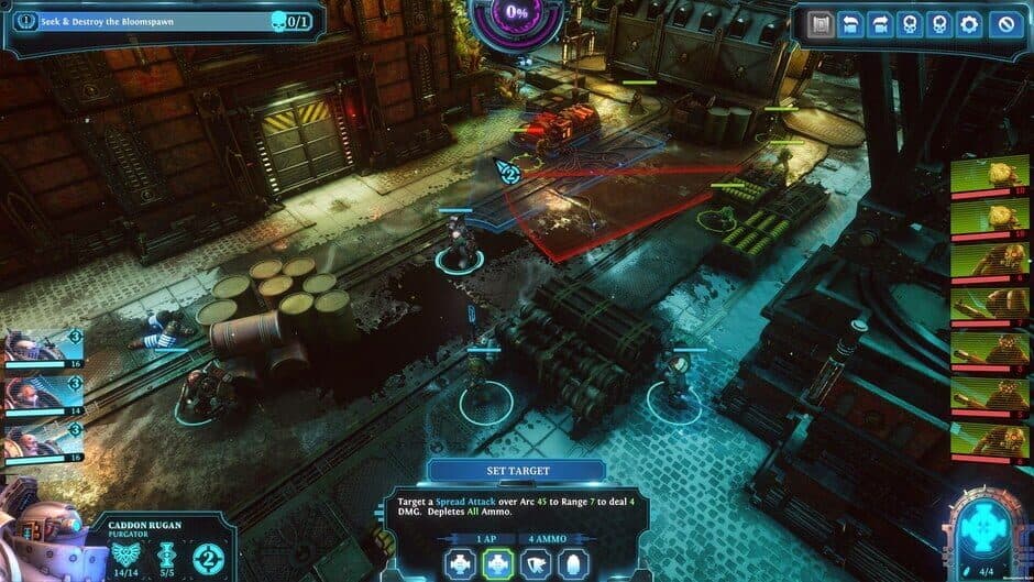 Скриншот 10 из Warhammer 40,000: Chaos Gate - Daemonhunters: Castellan Champion Edition