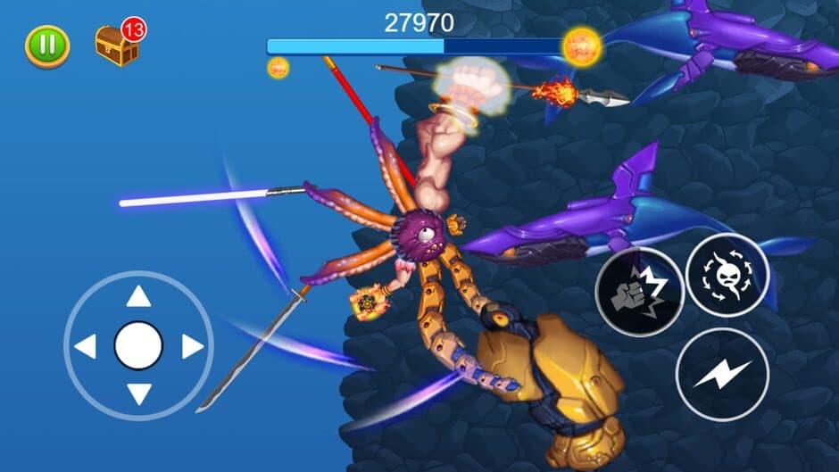Скриншот 3 из Unruly Octopus