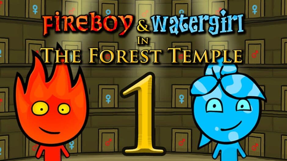 Скриншот 1 из Fireboy and Watergirl in the Forest Temple
