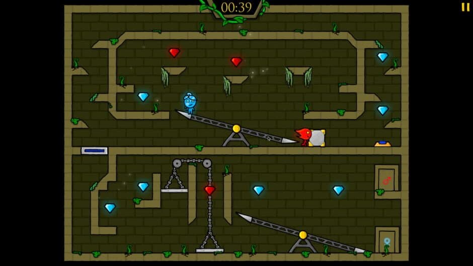 Скриншот 6 из Fireboy and Watergirl in the Forest Temple