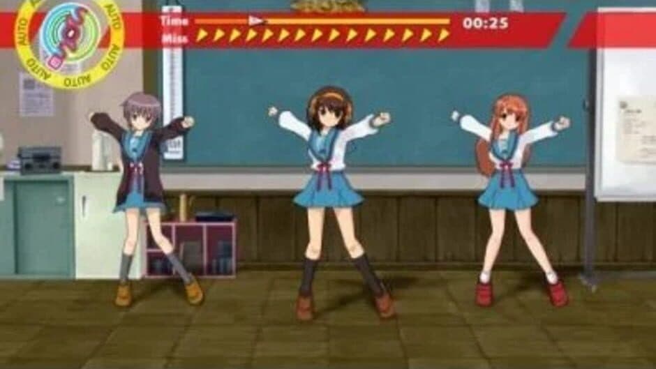 Скриншот 1 из Suzumiya Haruhi no Gekidou