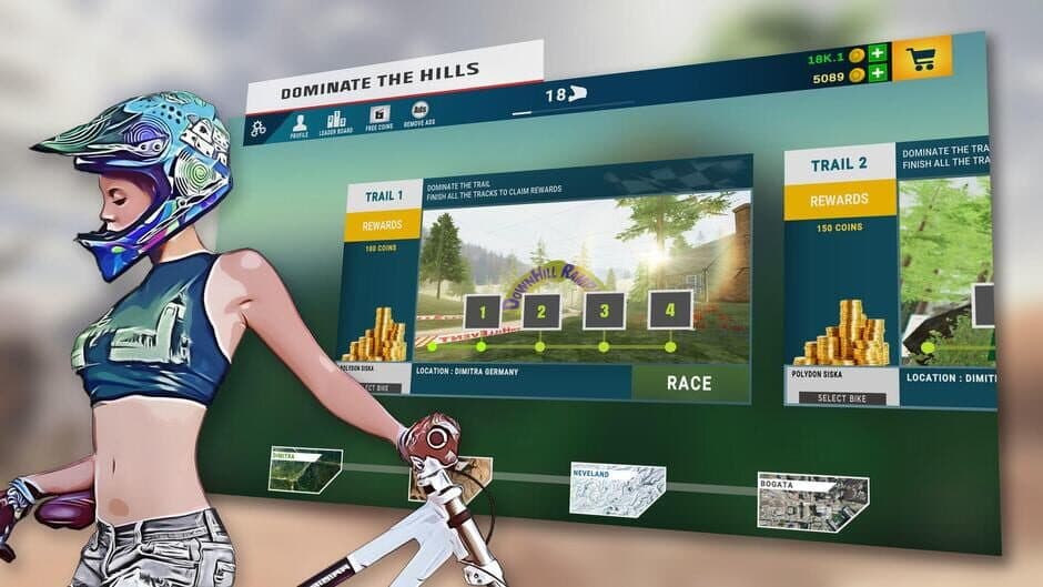 Скриншот 2 из Downhill Republic