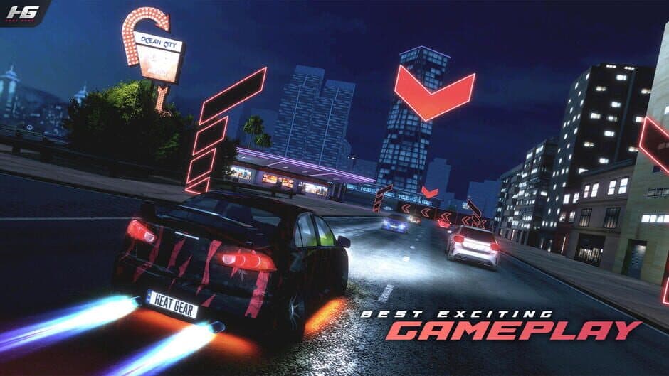 Скриншот 3 из Heat Gear: Race & Drift World