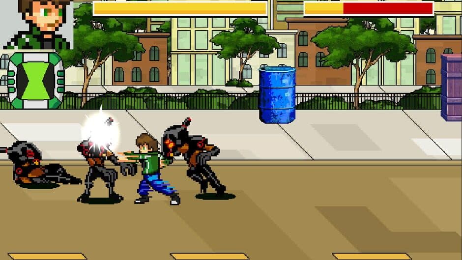 Скриншот 1 из Ben Pixel 10: Raging Fist