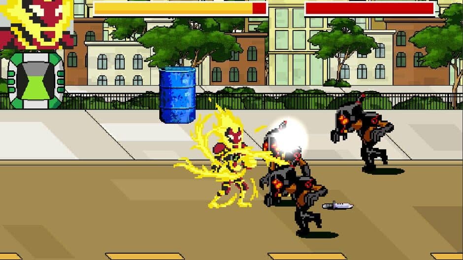 Скриншот 2 из Ben Pixel 10: Raging Fist
