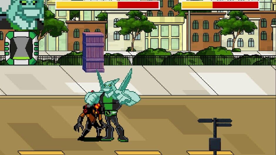 Скриншот 3 из Ben Pixel 10: Raging Fist
