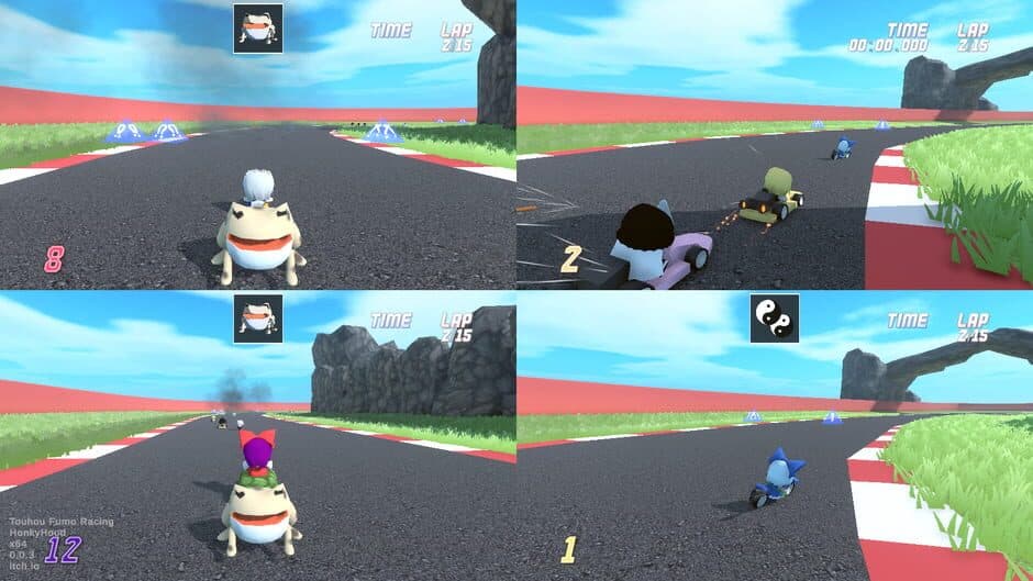 Скриншот 2 из Touhou Fumo Racing