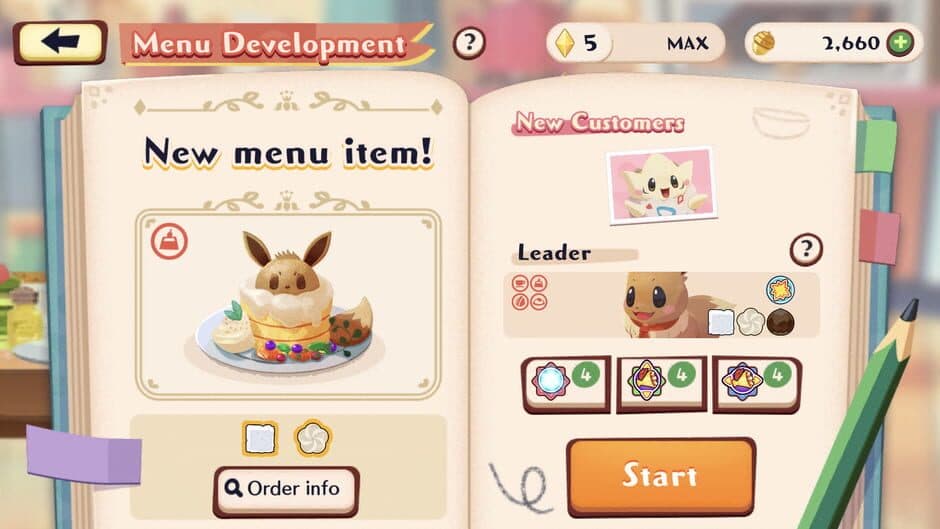 Скриншот 5 из Pokémon Café ReMix