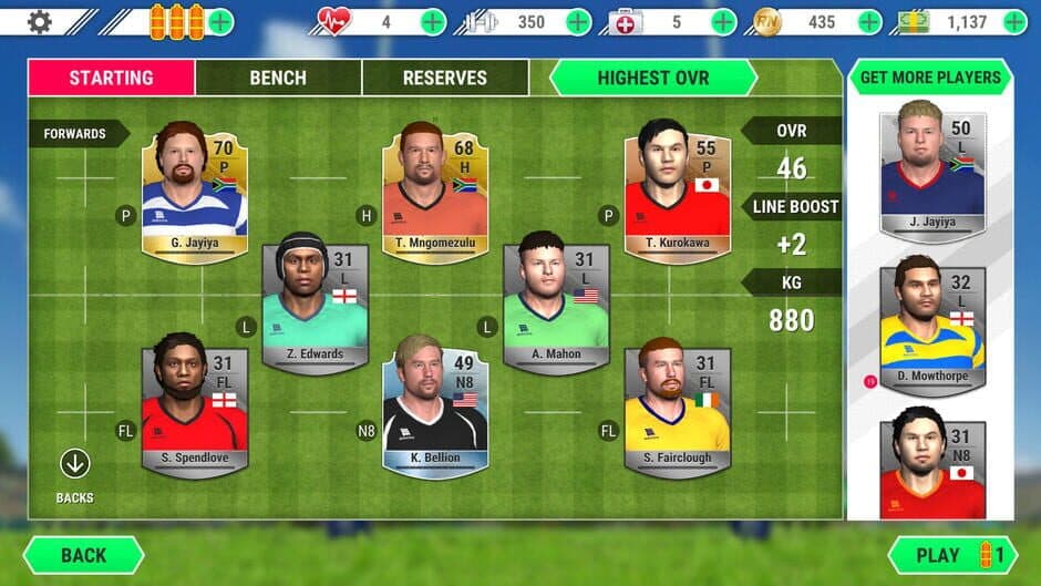 Скриншот 6 из Rugby Nations 22