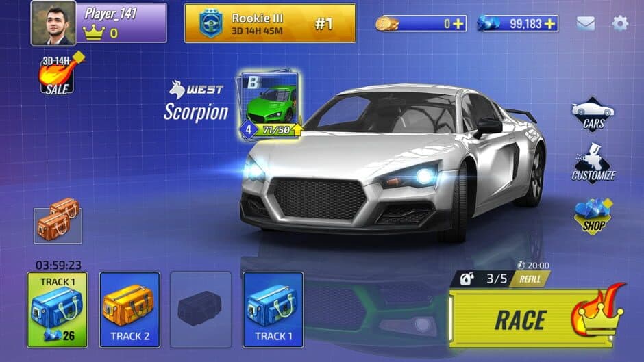 Скриншот 3 из Racing Clash