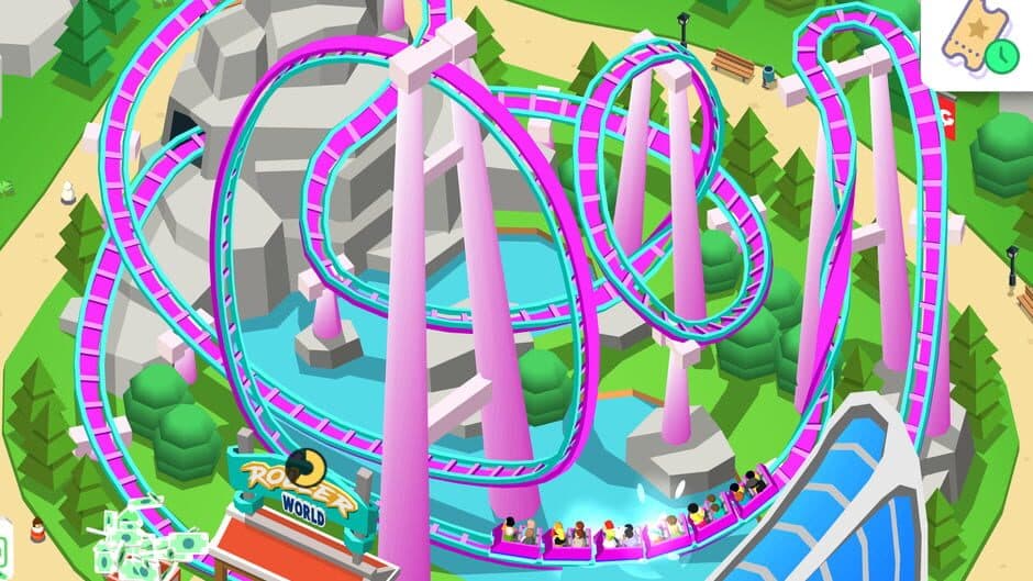 Скриншот 4 из Idle Theme Park Tycoon