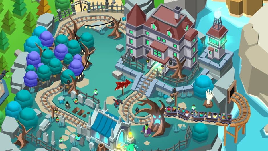 Скриншот 2 из Idle Theme Park Tycoon