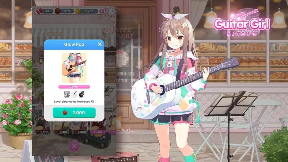 Скриншот 6 из Guitar Girl Match 3