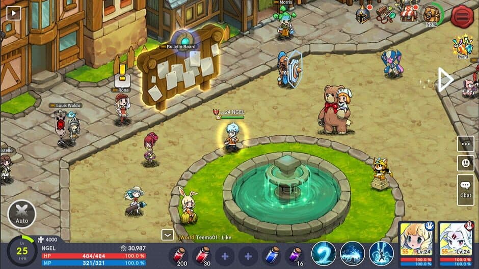 Скриншот 1 из Devil Book: Hand-Drawn Action MMO