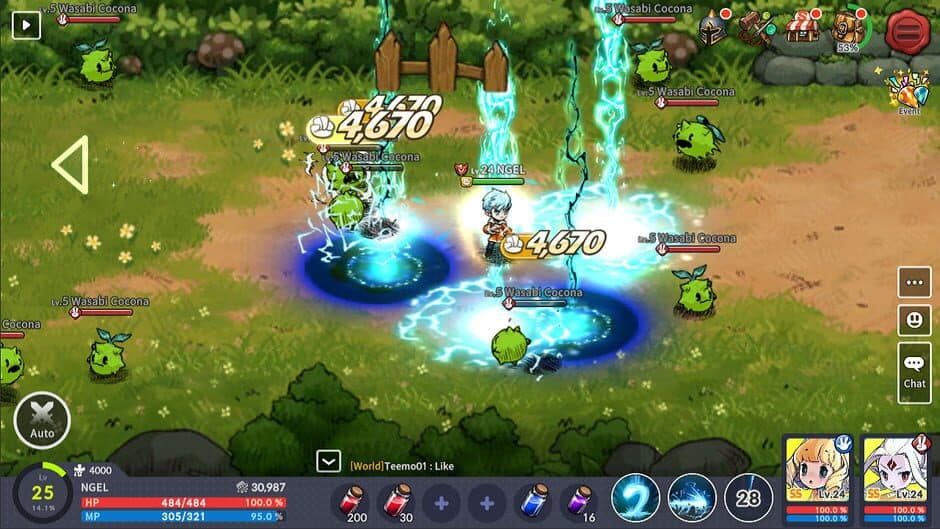 Скриншот 4 из Devil Book: Hand-Drawn Action MMO