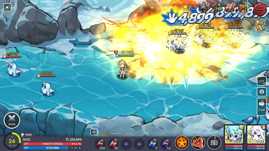 Скриншот 5 из Devil Book: Hand-Drawn Action MMO