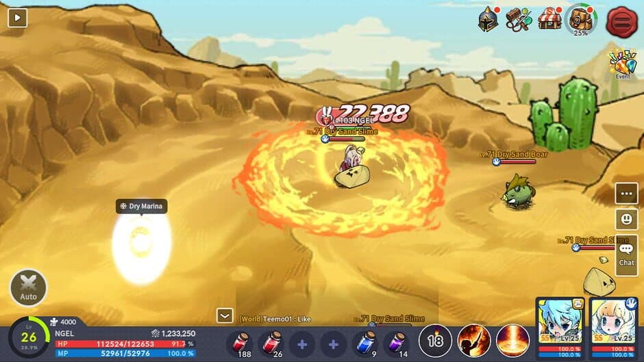 Скриншот 2 из Devil Book: Hand-Drawn Action MMO