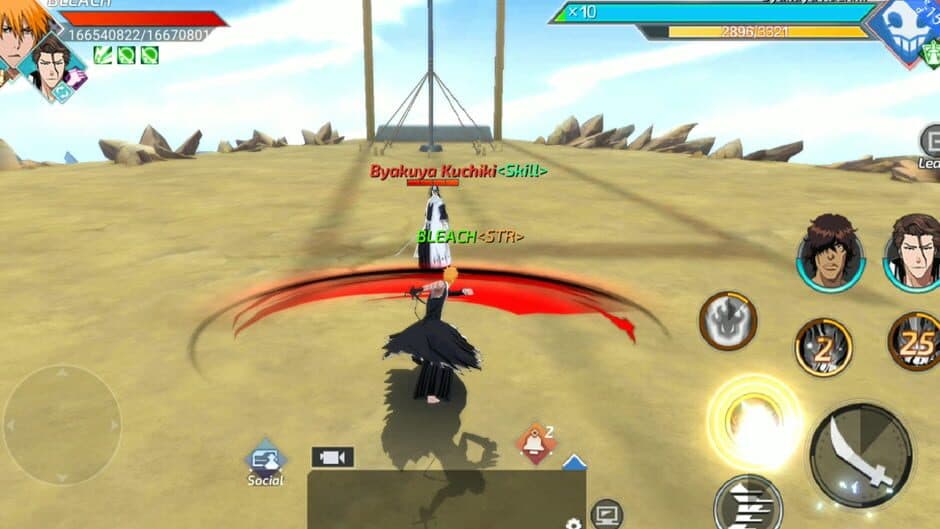 Скриншот 1 из Bleach Mobile 3D