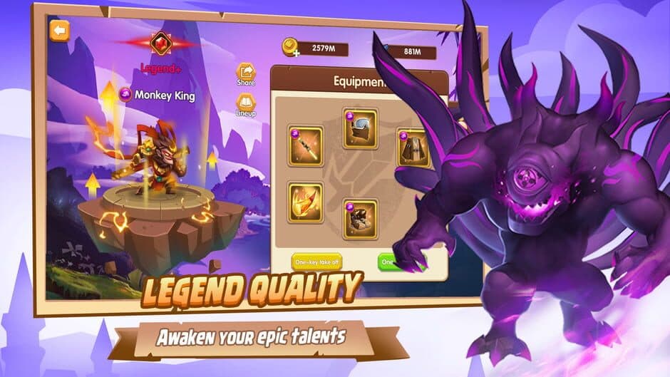 Скриншот 1 из AFK Heroes