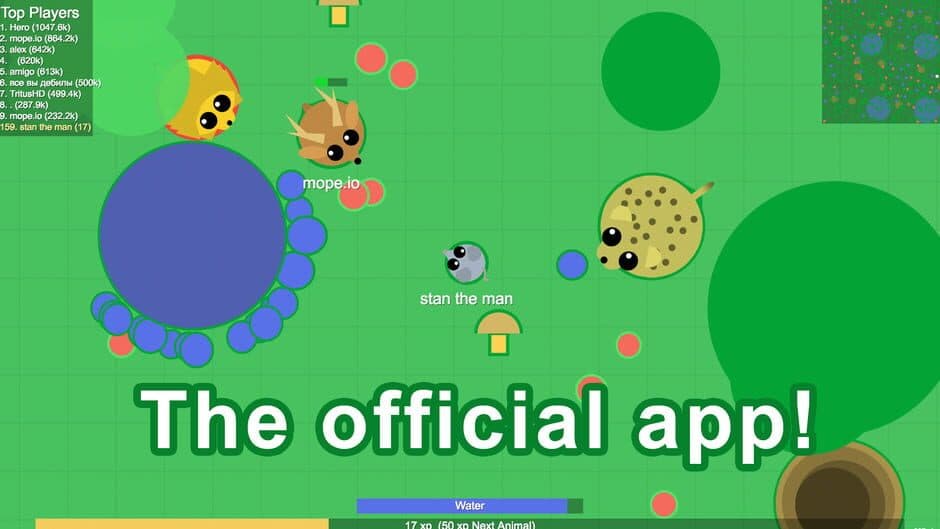Скриншот 2 из Mope.io