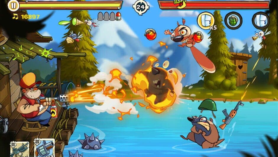Скриншот 1 из Swamp Attack 2
